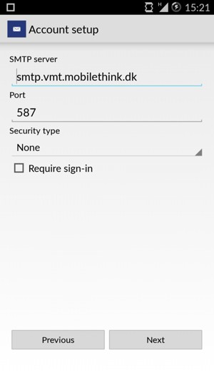 Uncheck the Require sign-in checkbox and select Next