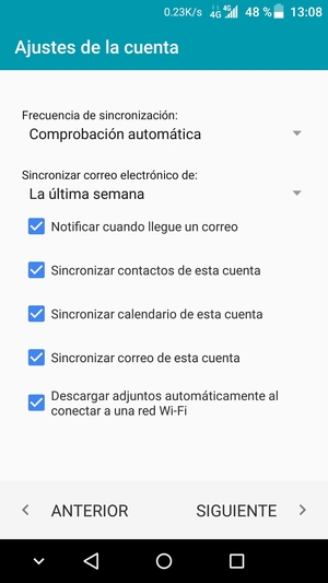 Seleccione SIGUIENTE
