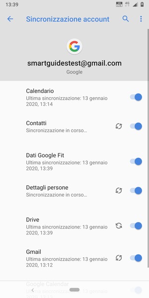 I tuoi contatti di Google verranno ora sincronizzati con il tuo telefono