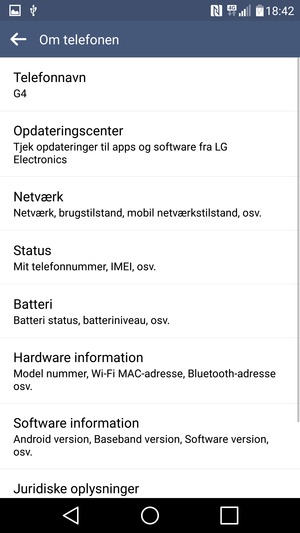 Vælg Opdateringscenter