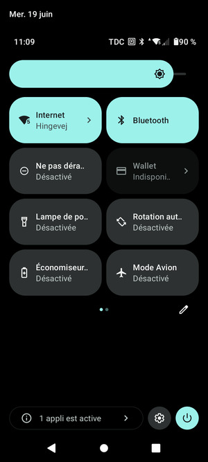 Sélectionnez Internet