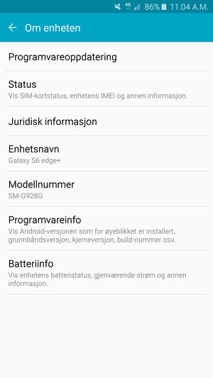 Velg Programvareoppdatering