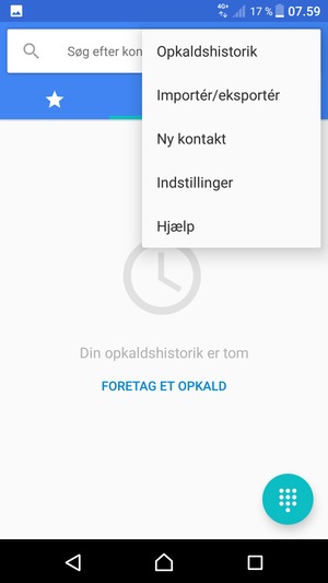 Vælg Indstillinger