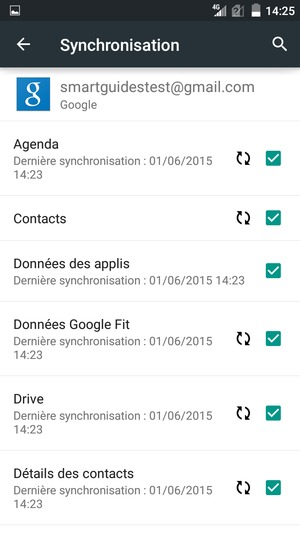 Cocher toutes les cases