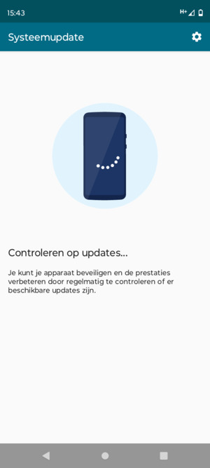 Wacht tot de zoekopdracht beëindigd is