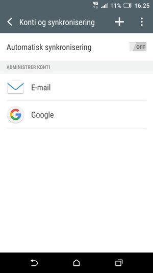 Vælg Google