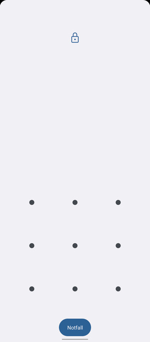 Ihr Handy ist jetzt mit einer Bildschirmsperre gesichert
