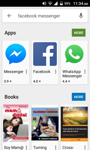 Select the app