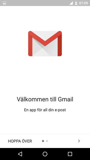 Välj NÄSTA