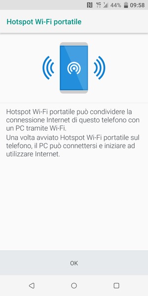 Seleziona OK