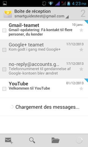 Votre messagerie Gmail/Hotmail est prête à l'emploi