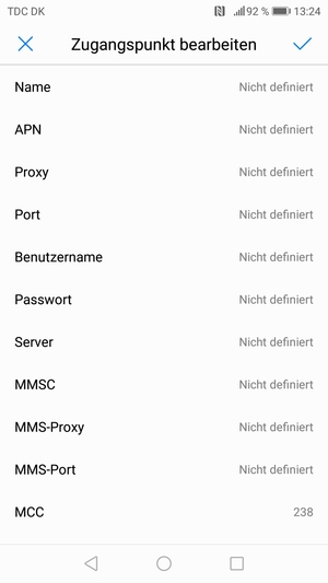 Geben Sie Internet-Informationen ein