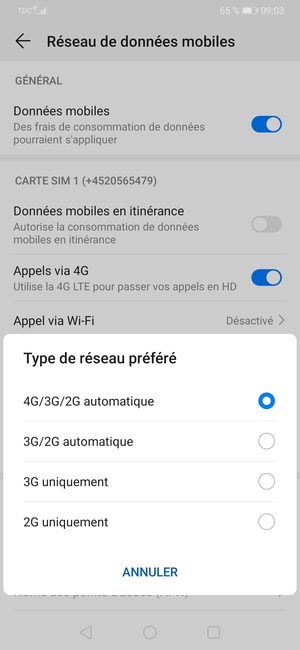 Sélectionnez votre option préférée