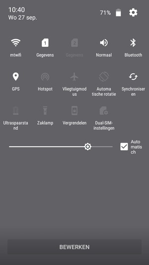 Schakel Wi-Fi en Bluetooth uit