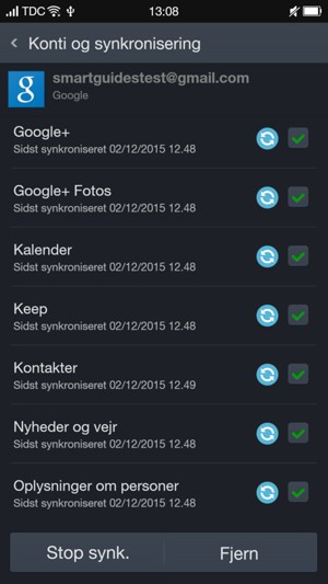 Dine kontakter fra Google vil nu blive synkroniseret til din OPPO
