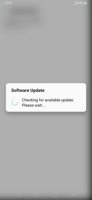 Wait for the search to finish