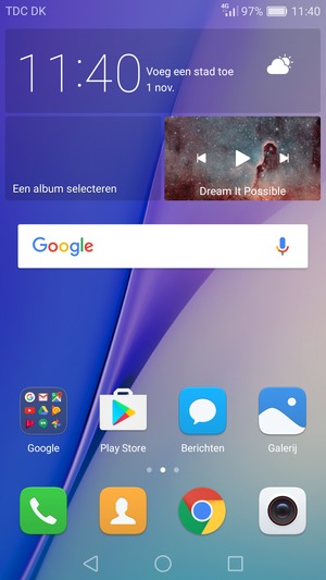 Selecteer Play Store