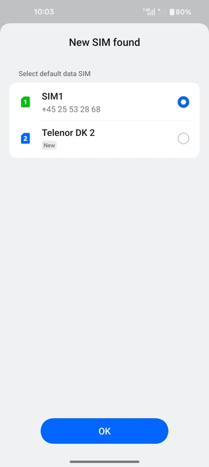 Select Public and  OK