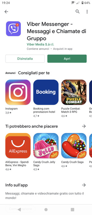 Seleziona Apri