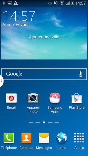 Sélectionnez Play Store