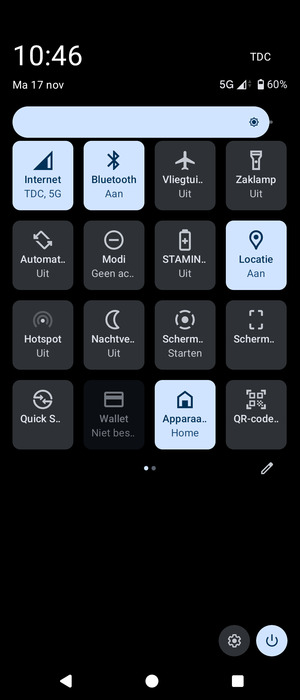 Selecteer Bluetooth