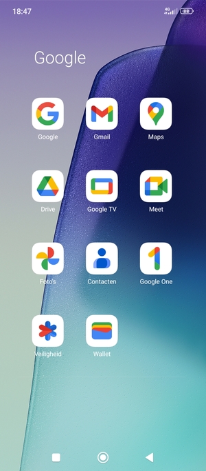 Selecteer Gmail