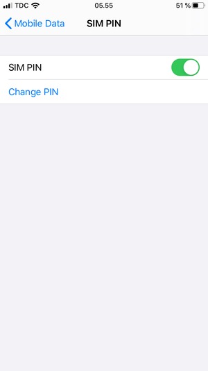 Select Change PIN