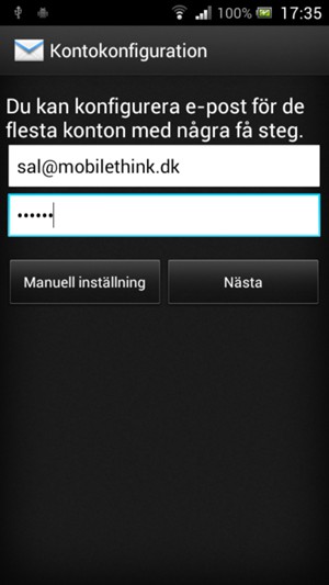 Ange din e-postadress och lösenord. Välj Nästa