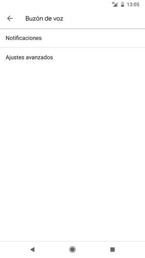 Seleccione Ajustes avanzados