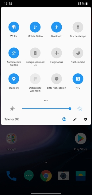 Schalten Sie WLAN und Bluetooth aus