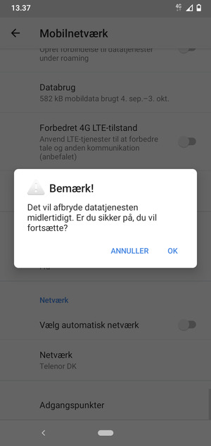 Vælg OK