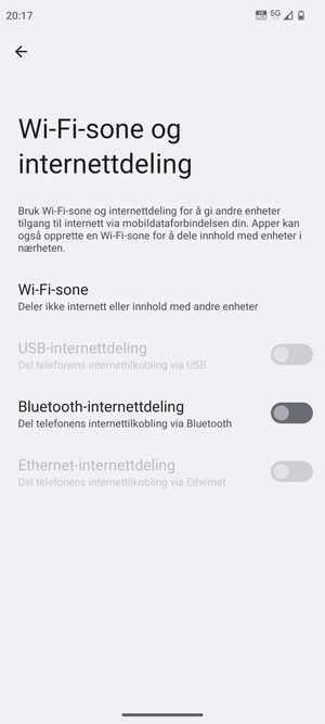 Velg Wi-Fi-sone