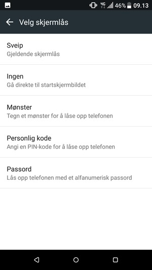 Velg Mønster