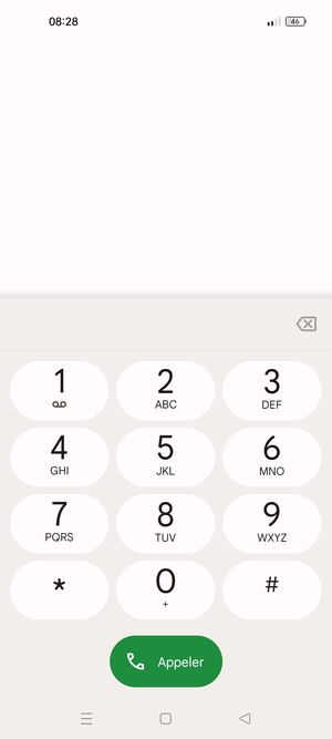 Appuyez longuement sur le numéro 1