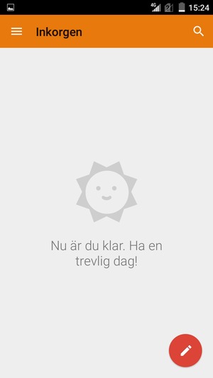 Ditt konto är redo att användas