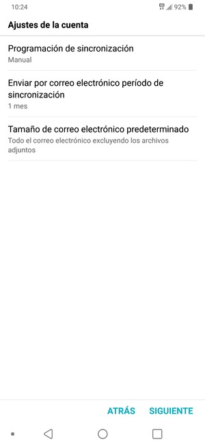 Seleccione SIGUIENTE