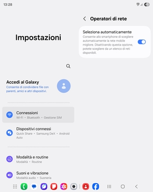 Disattiva Seleziona automaticamente