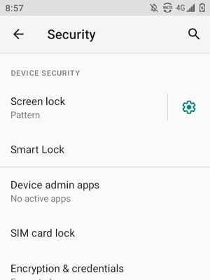 Your phone is now secure with a screen lock
