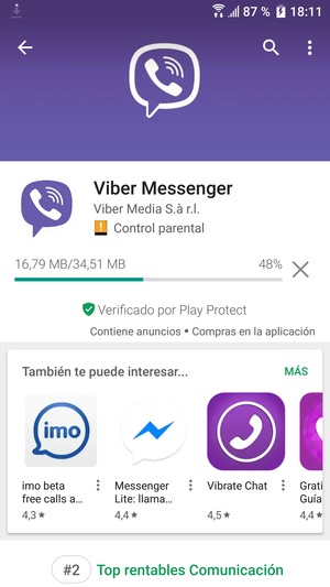 Espere a que el proceso de instalación finalice
