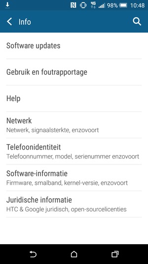 Selecteer Software updates