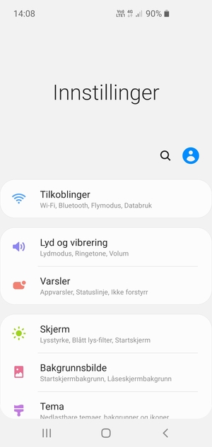 Velg Tilkoblinger