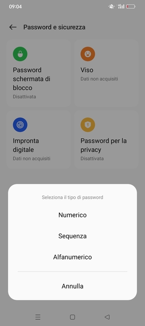 Seleziona Sequenza