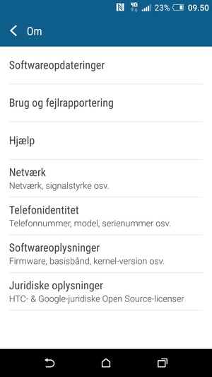 Vælg Softwareopdateringer