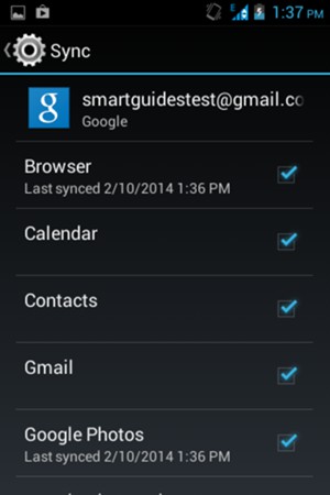 Check all the checkboxes