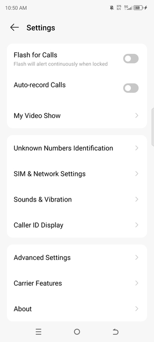 Select Carrier Features