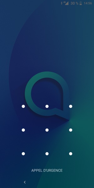 Votre téléphone est maintenant sécurisé par un écran de verrouillage