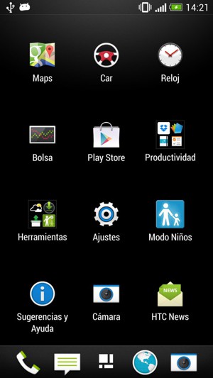 Seleccione Ajustes