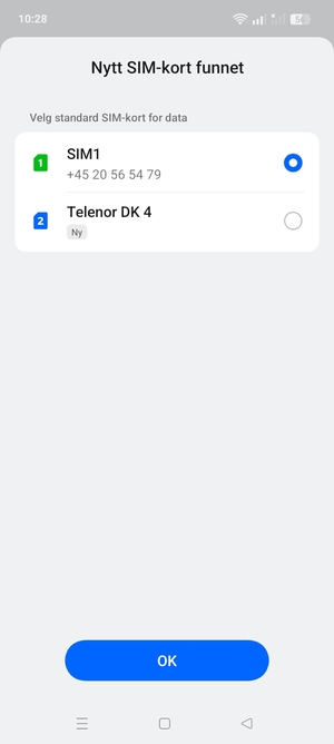 Velg Public og  OK
