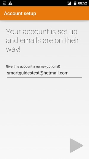 Give your account a name and select NEXT