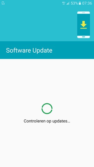 Wacht tot de zoekopdracht beëindigd is
